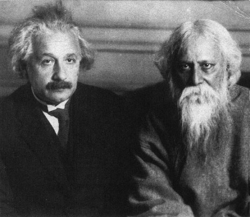 Albert Einstein and Rabindranath Tagore (India, 1861-1941)
